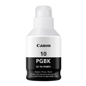 Tanque de tinta CANON GI-10 BK , 7,700 paginas