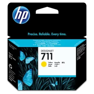 Tinta HP 711, CZ132A, Amarillo 29ml