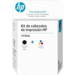 HP KIT CABEZAL 3YP86AL NEGRO/TRICOLOR