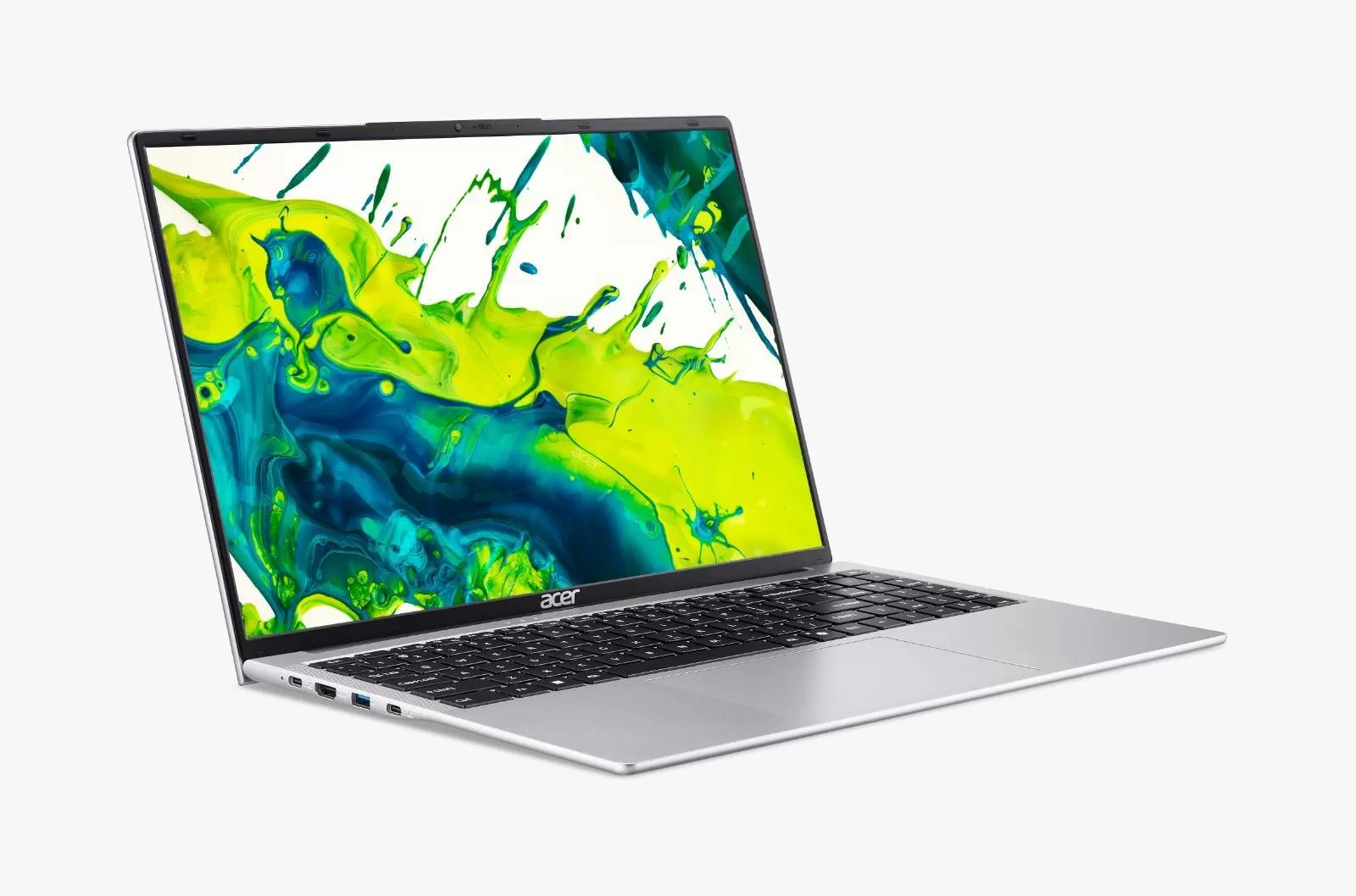 LAPTOP ACER ASPIRE LITE 16 i5-1334U; PANTALLA 16 PULGADAS IPS; 512 GB SSD; WINDOWS 11 HOME; 1 AÑO DE GARANTÍA + 1 AÑO CONTRA ROBO; PLATA