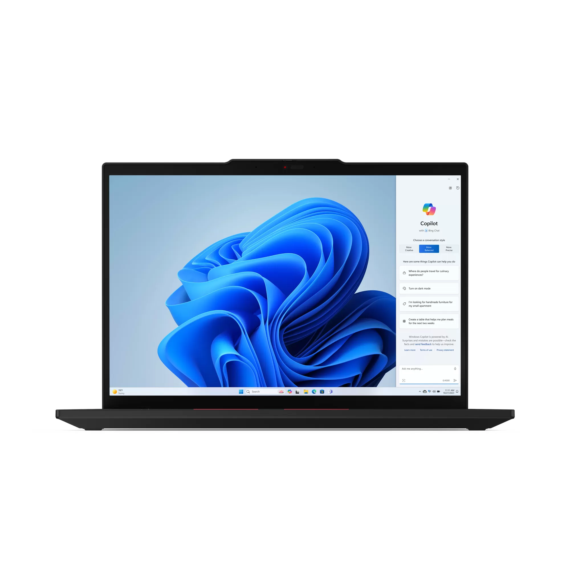 Laptop LENOVO ThinkPad T14 G5, 14 Pulgadas, Intel® Core™ Ultra 7 155U, 16 GB, Windows 11 Pro, 512 GB SSD - Imagen 6