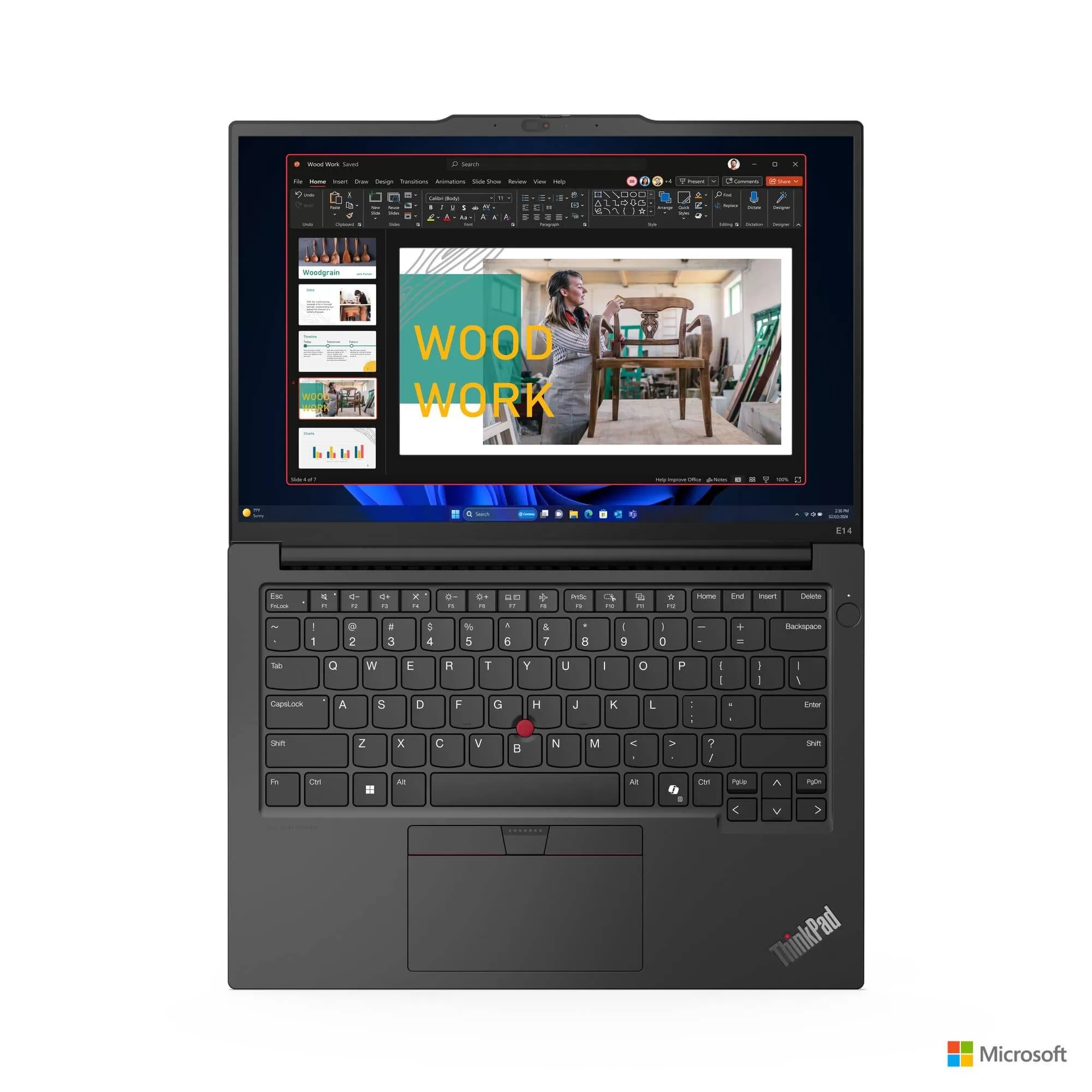 Laptop LENOVO ThinkPad E14 G6, 14 Pulgadas, Intel® Core™ Ultra 7 155H, 16 GB, Windows 11 Pro, 512 GB SSD - Imagen 2