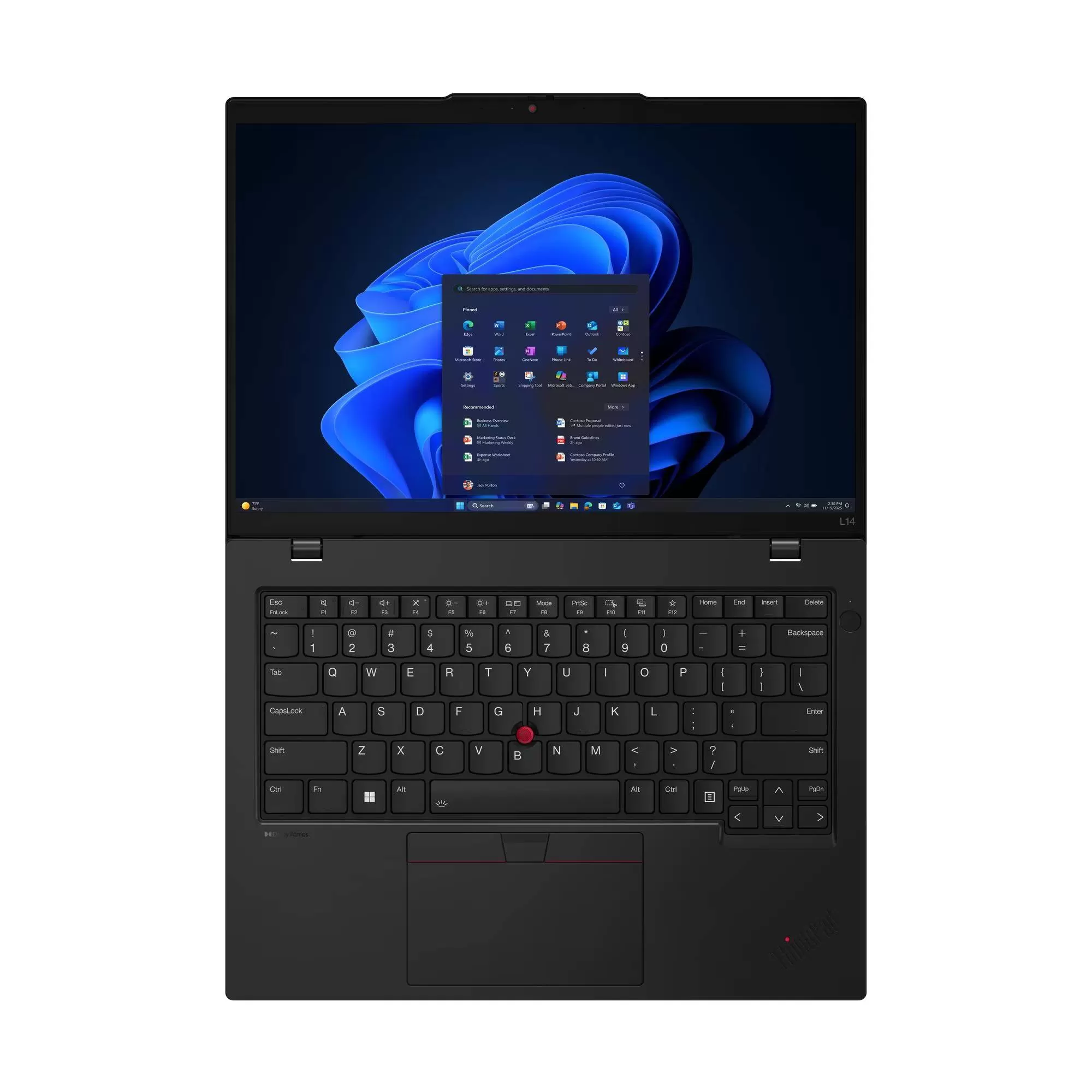 Laptop LENOVO ThinkPad L14 G6, 14 Pulgadas, Intel Core Ultra 7 255U, 16 GB, Windows 11 Pro, 512 GB SSD