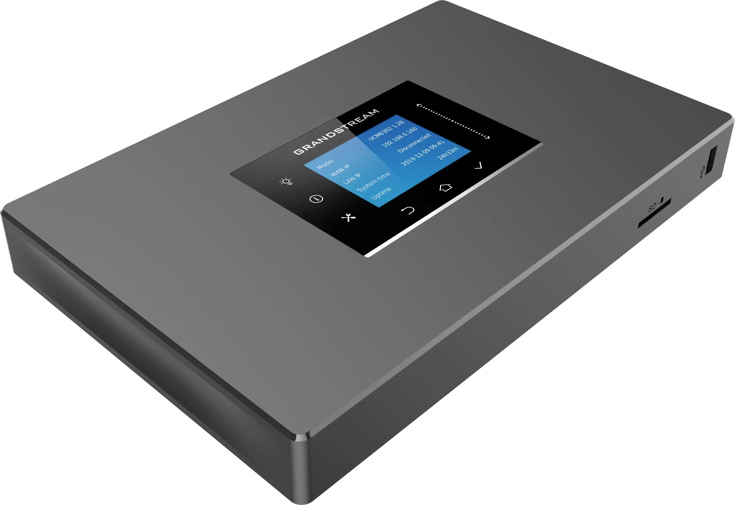 Conmutador IP para hasta 500 usuarios y 75 llamadas simultaneas, 1 FXS, 1FXO, Plataforma de conferencias y reuniones, WAVE, GDMS - Imagen 2