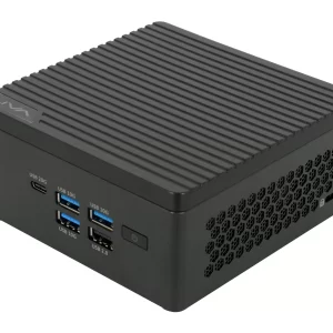 MINI PC ECS LIVA Z7 PLUS, CPU INTEL ULTRA 5 125H, BARBONE, RAM 2 x SO-DIMMs DDR5 (HASTA 96GB), ROM 1 x M.2 2280 PCIe (HASTA 1TB), SIN SISTEMA OPERATIVO.