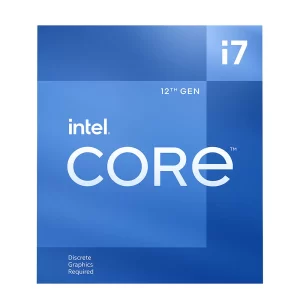 Procesador Intel® Core™ i7-12700F de 4.9 GHz Max Turbo, 12 Core, 20 Threads, 25Mb Smart Cache con disipador requiere GRÁFICO(MOTHERBOARD LGA1700)