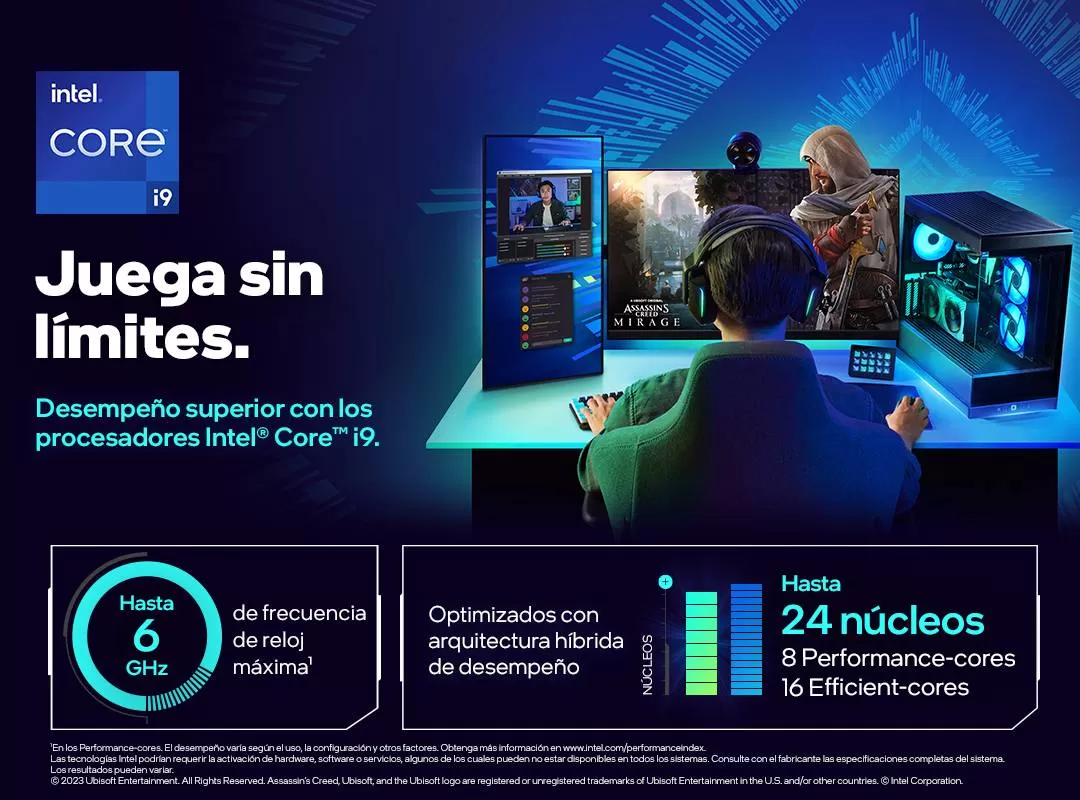 Procesador Intel® Core™ i9-14900K (14.ª generación), LGA 1700, 36 MB caché, 32 hilos. Con Intel® Thermal Velocity Boost, Intel® Turbo Boost Max Technology - Imagen 2