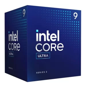 Procesador Intel Core Ultra 9 de 5.4 GHz, 24 núcleos (8P + 16E), 36 Tops (IA), Socket LGA 1851 con gráficos, no incluye disipador.