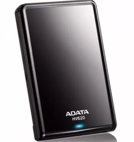 Disco Duro Externo ADATA AHV620S-1TU3-CBK, 1 TB, USB 3.2 Gen1, compatible con USB 2.0, 2.5 pulgadas, Negro