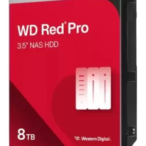 Disco Duro Western Digital RED WD8005FFBX 8TB, SATA, 7200 RPM, 3.5 Pulgadas Caché 256MB, Velocidad de transferencia: 235MB/s, Modelo: WD8005FFBX