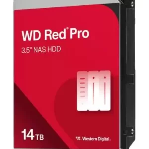 Disco Duro Western Digital RED WD142KFGX 14TB, SATA, 7200 RPM, 3.5 Pulgadas Caché 512MB, Velocidad de transferencia: 255MB/s, Modelo: WD142KFGX