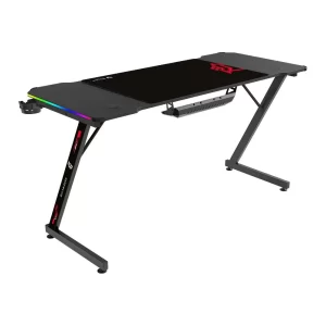 Escritorio Gamer Ergonómico Olympus Spot Glow MRX6000 Balam Rush Legend Series Escritorio Gamer Ergonómico 140 x 60cm, Iluminación RGB