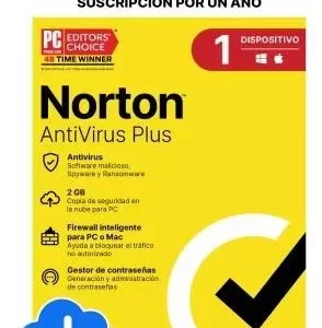 ESD Norton AntiVirus Plus 1 Dispositivos 1 Años 21430675