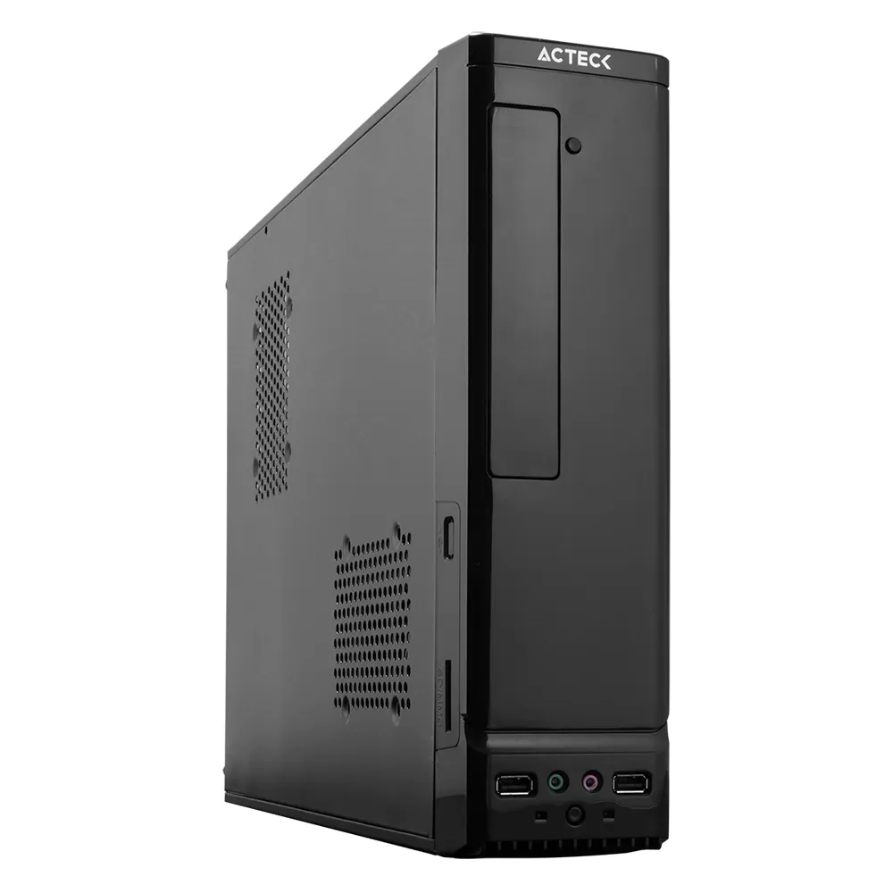 Gabinete ACTECK ATOM GS240 Micro Desktop Slim Micro ATX Y Mini ITX USB 2.0 Fuente 450W 1 Vent - Imagen 6
