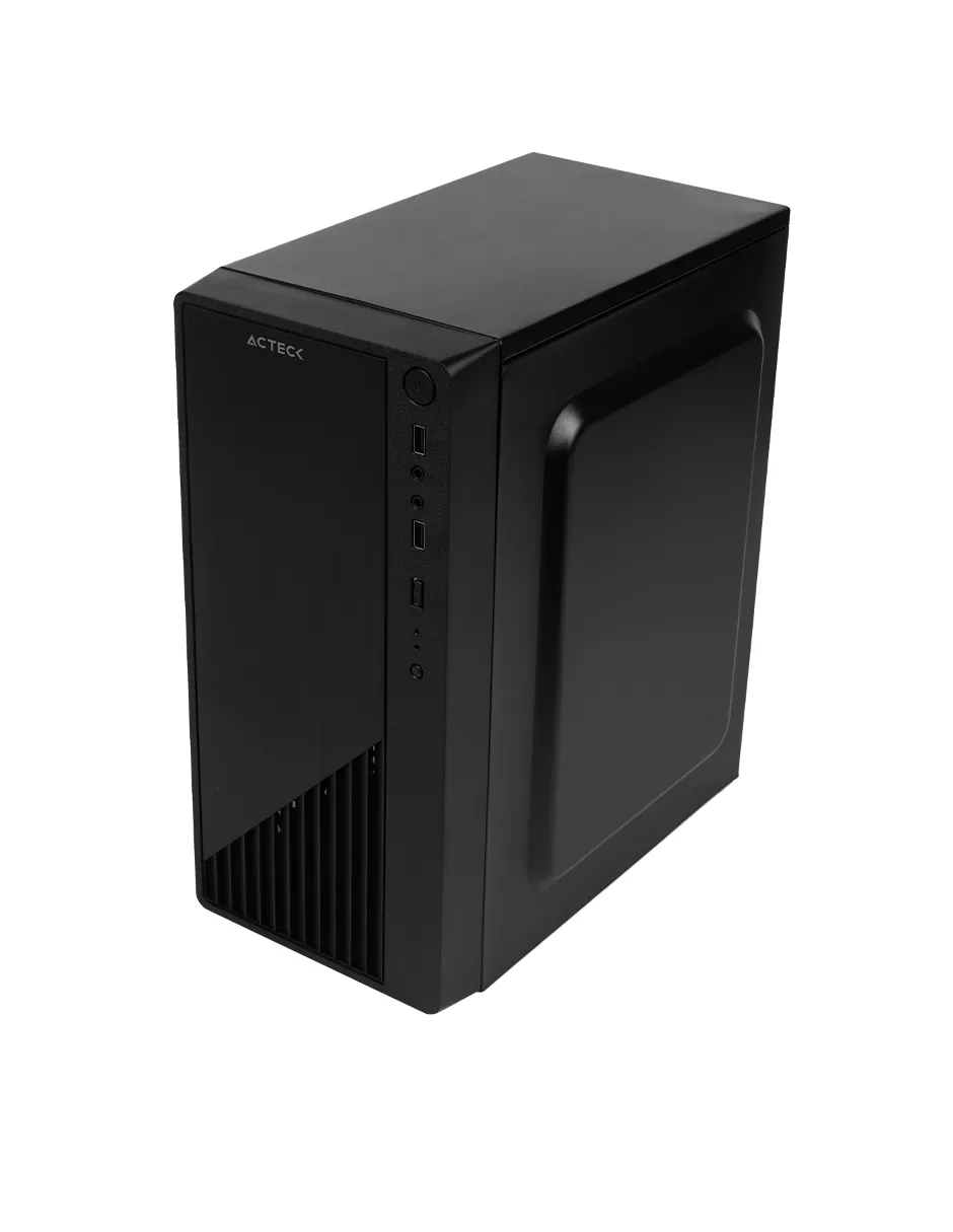 Gabinete MICRO SLIM Acteck KIOTO GC220 ESSENTIAL SERIES Factor de forma: Micro Slim M-ATX AC-933063