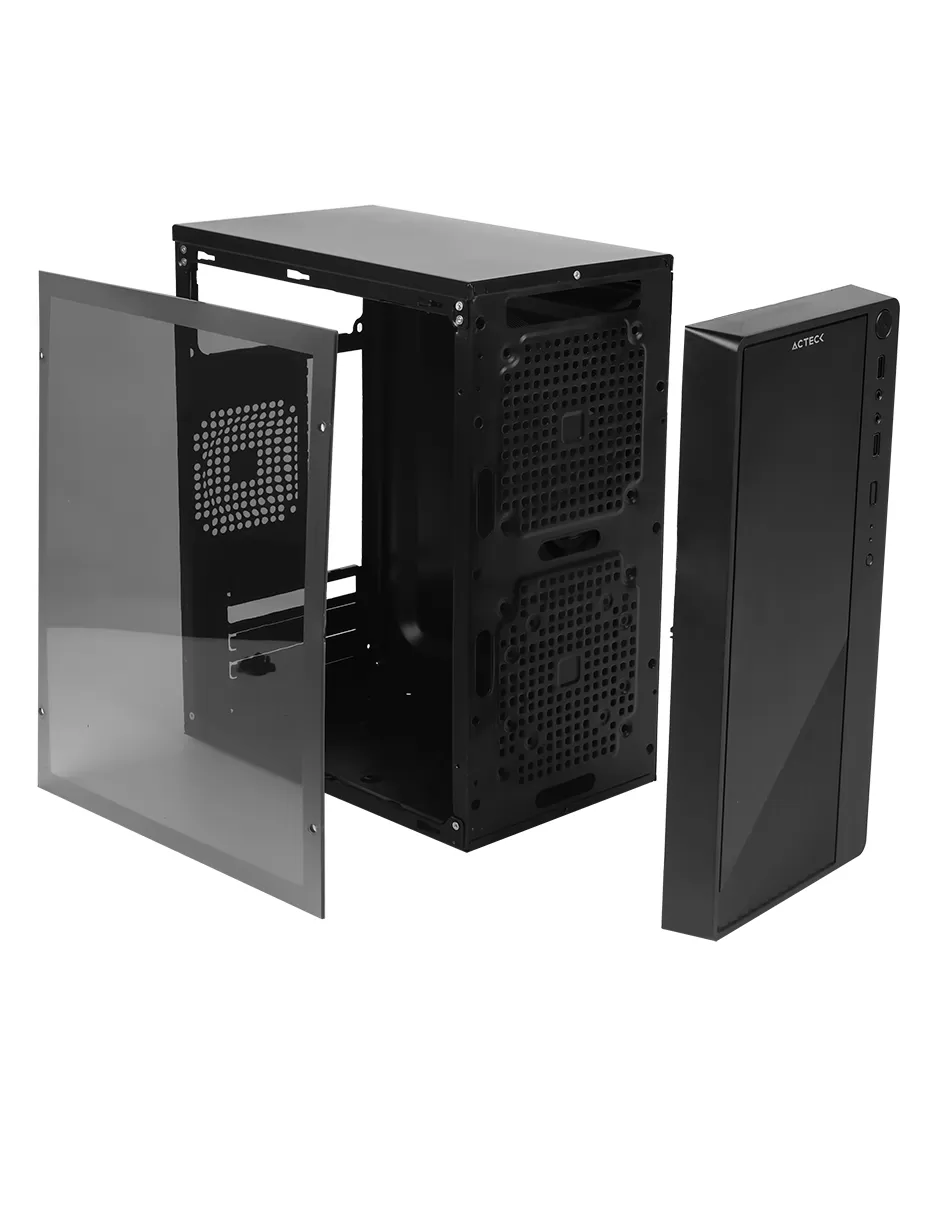 Gabinete MICRO SLIM Acteck KIOTO GC220 ESSENTIAL SERIES Factor de forma: Micro Slim M-ATX AC-933063 - Imagen 4