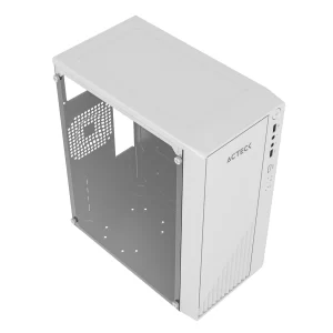 Gabinete Mini Torre Acteck KIOTO GC220 ESSENTIAL SERIES Factor de forma: Mini Torre, Panel Lateral Cristal Templado, Tarjetas madre compatibles: Micro ATX