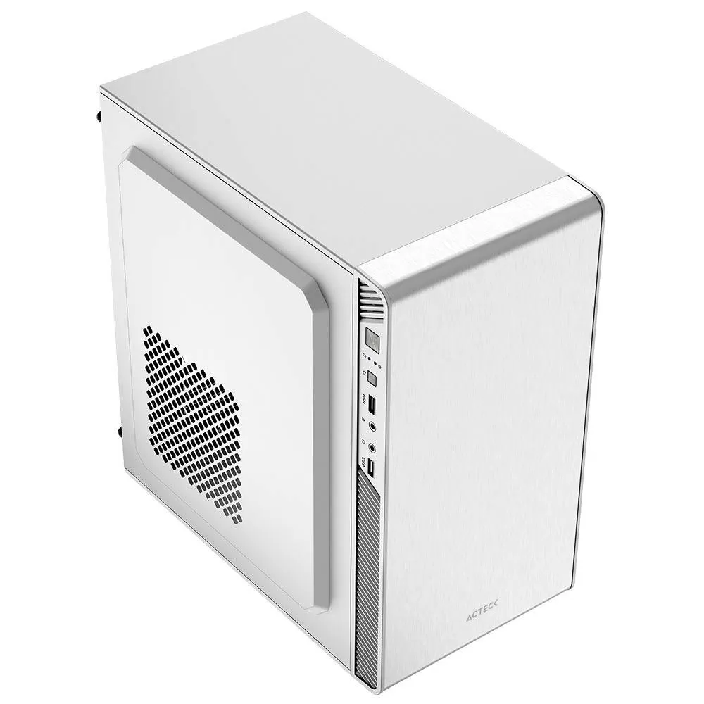 Gabinete Micro Torre Performance II GI215F Essential Series Factor: Micro Atx - Mini ITX, Soporte para ventiladores: Superior 2x120mm no incluidos 1x120mm