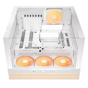 GABINETE be quiet! BGW68 Light Base 600 LX White con ventiladores ARGB