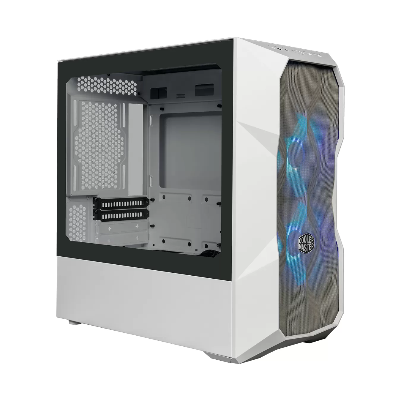 Gabinete COOLER MASTER TD300-WGNN-S00 Mesh Mini Tower con Ventana ARGB, tarjetas madre soportadas Micro-ITX, Mini-ITX - Imagen 2