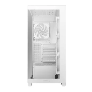 Gabinete Gaming DeepCool CG580 4F White Midi-Tower, ATX/Micro-ATX/Mini-ITX, USB 3.0, sin Fuente, 4 Ventiladores Instalados, Blanco R-CG580-WHADA4-G-1