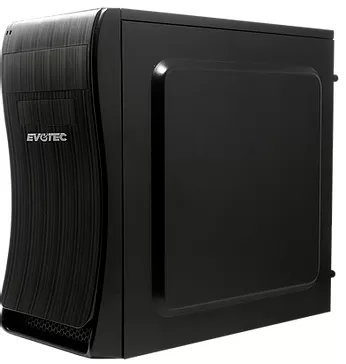 GABINETE EVOTEC MINI ATX BASSU FUENTE 600W