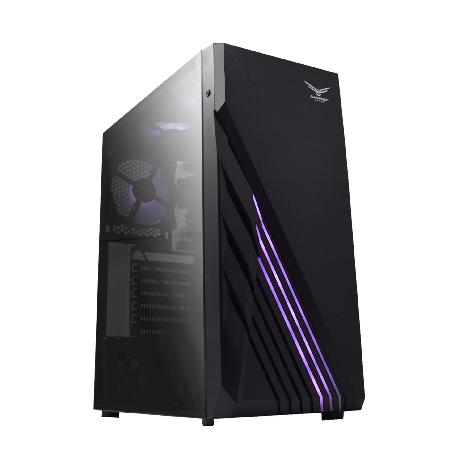 Gabinete Gaming Naceb Technology NA-0612, Gabinete, Negro - Imagen 3