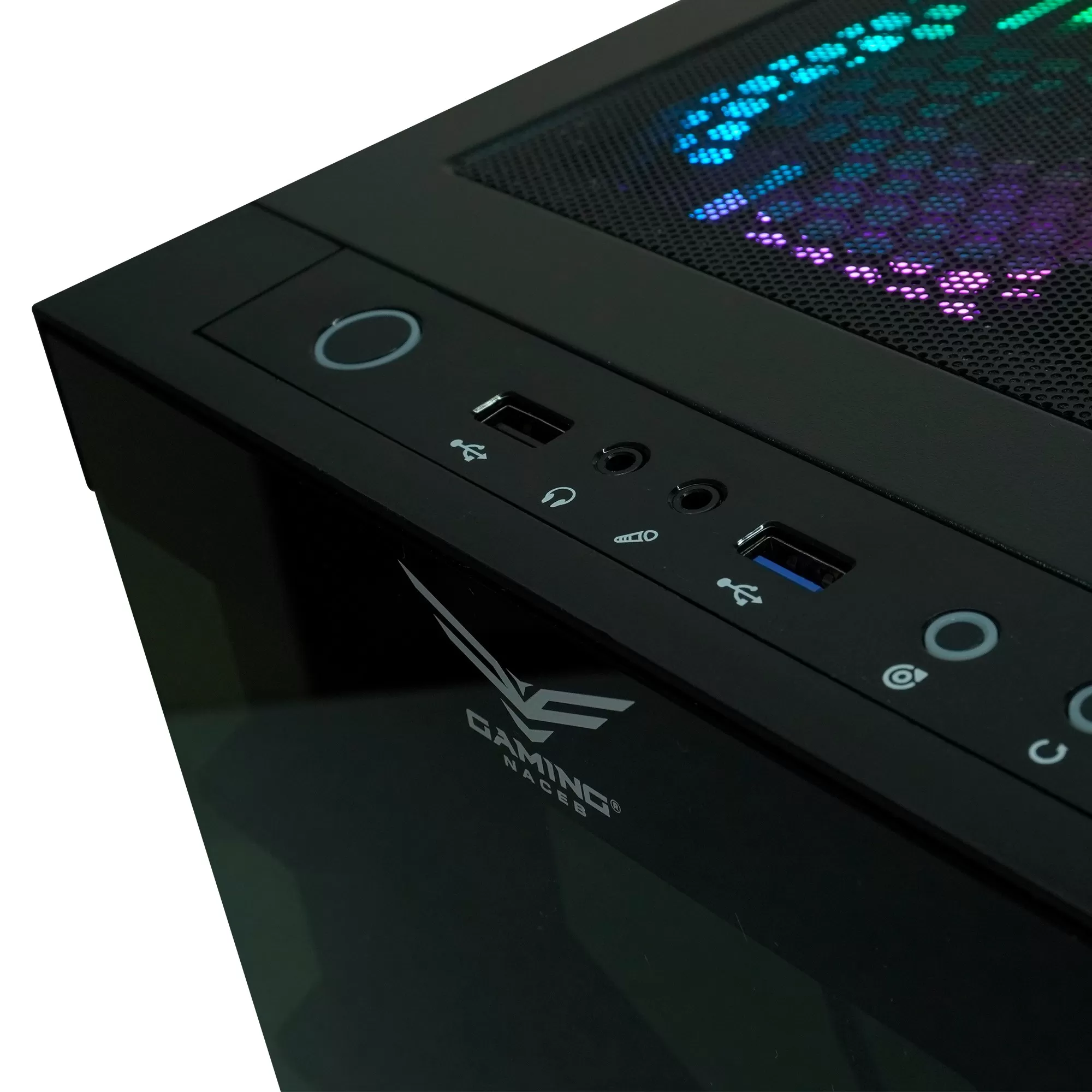 Gabinete Gaming Orion Naceb Technology NA-0609, Gabinete, Negro - Imagen 2