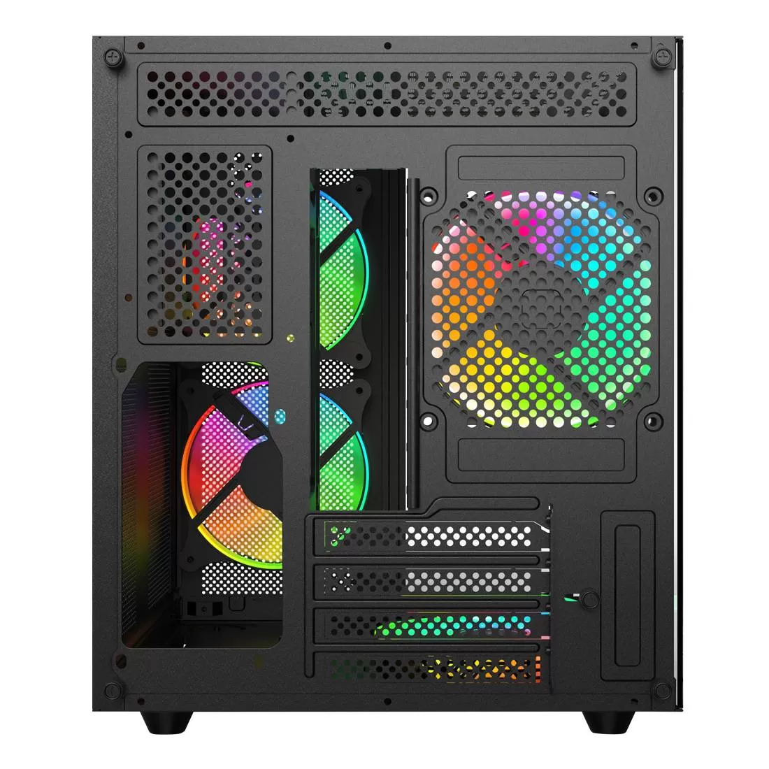 Gabinete CUBO GAMER CXi1 Negro. XZGAMC1B - Imagen 2