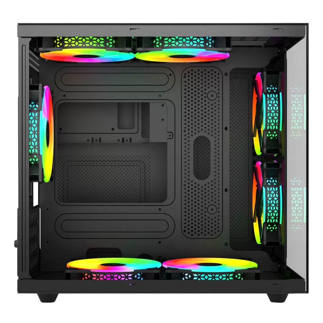 Gabinete CUBO GAMER CXi1 Negro. XZGAMC1B - Imagen 4