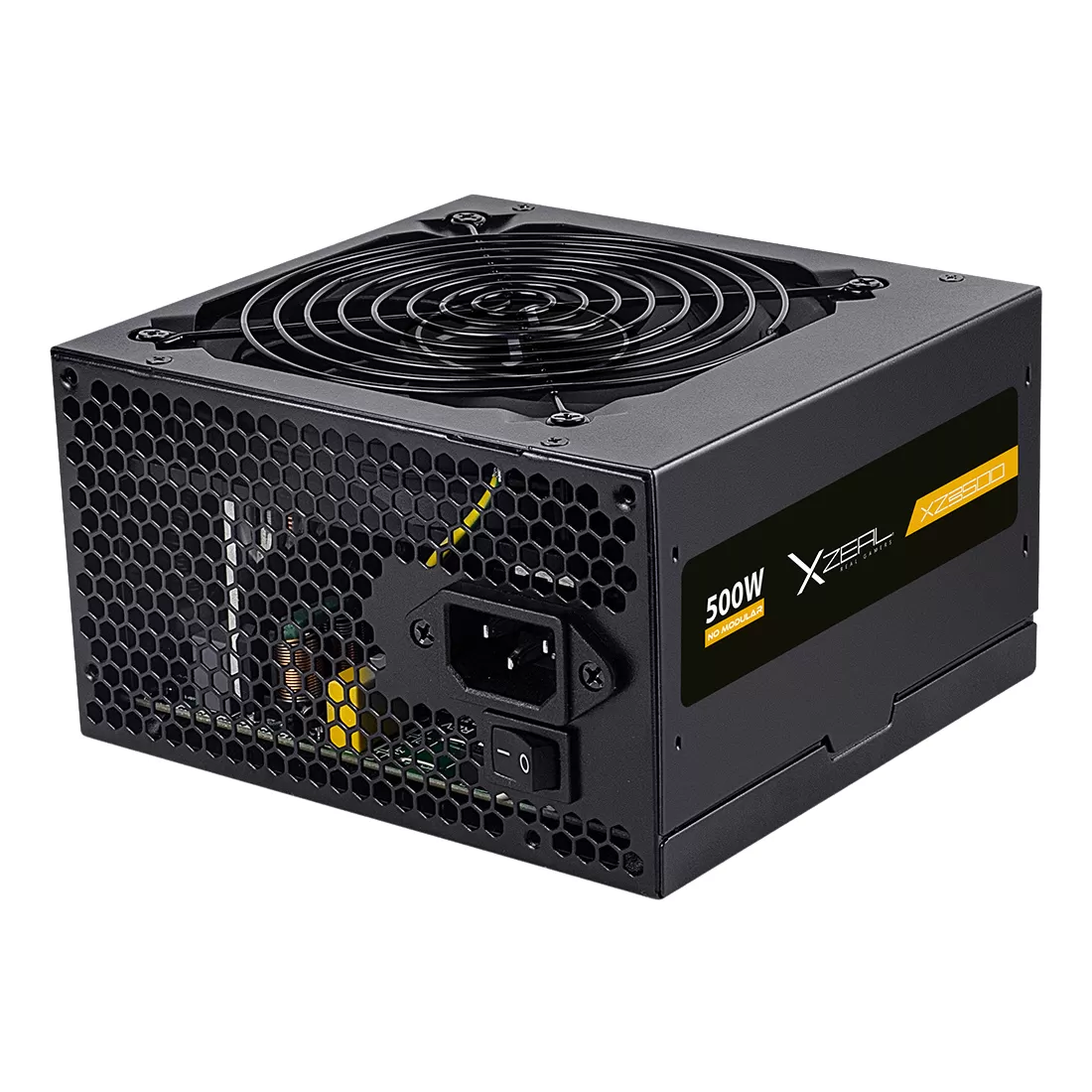 FUENTE DE PODER XZ500 ATX 500W NEGRO. XZPS500B - Imagen 4