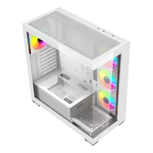 GABINETE GAMER MID TOWER XZEAL XZCGB08W