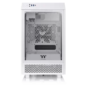 Gabinete Thermaltake Tower 100 Snow, con Ventana RGB, Mini-Tower, Mini-ITX, USB 3.0, sin Fuente