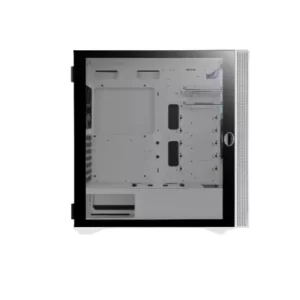 Gabinete Thermaltake H700 TG Snow Mid Tower, ATX/Micro-ATX/Mini-ITX/EATX, USB 2.0/3.0, sin Fuente, 2 Ventiladores LED Instalados