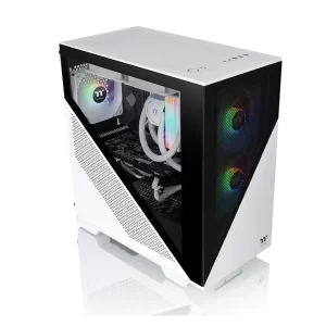 Gabinete Thermaltake Divider 170 TG Snow ARGB Micro Tower, Micro-ATX/Mini-ITX, USB 3.0/2.0, sin Fuente, 2 Ventiladores ARGB Instalados