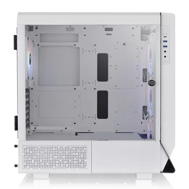 Gabinete Thermaltake Ceres 500 TG ARGB Snow Mid Tower, ATX/E-ATX/Micro ATX/Mini-ITX, USB 3.0, sin Fuente, 4 Ventiladores Instalados ARGB - Imagen 2