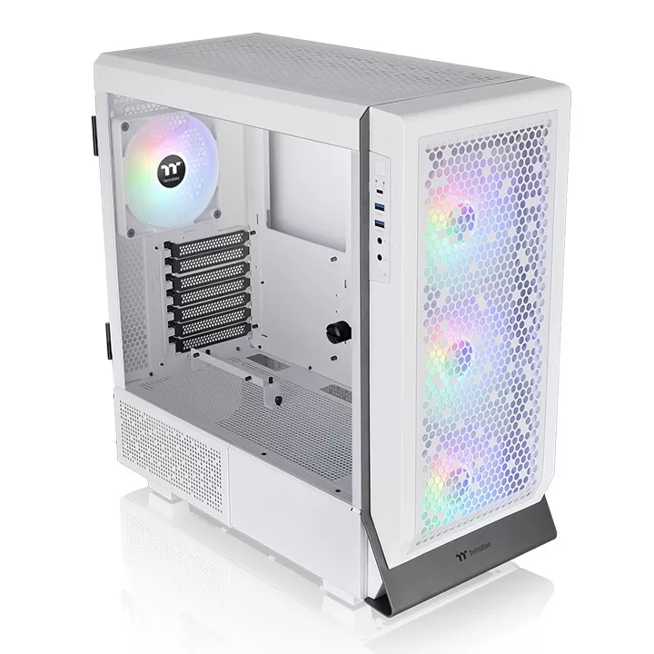 Gabinete Thermaltake Ceres 500 TG ARGB Snow Mid Tower, ATX/E-ATX/Micro ATX/Mini-ITX, USB 3.0, sin Fuente, 4 Ventiladores Instalados ARGB - Imagen 4