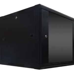 Gabinete WAM WAM-WC06UR06-A, Negro, Gabinete Para Montaje, 6UR, 19 pulgadas