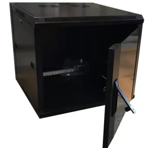 Gabinete WAM WAM-WC09UR06-A, Negro, Gabinete Para Montaje, 9UR , 19 pulgadas