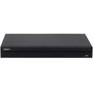 DAHUA DHI-NVR4216-16P-4KS3 NVR de 8 MP/ 4k / 16 Canales IP/ 16 Puertos PoE/ Rendimiento de 160 Mbps/ Smart H.265+/ 2 Bahias de Discos Duros