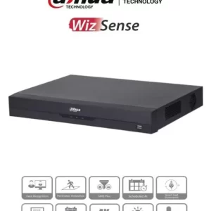 DAHUA XVR5216AN-4KL-I3 - DVR 16 CH 4k WizSense IA H.265+ 2 Bahías DD 16 Ch HDCVI + 16 IP (Hasta 32 IP) 2 CH SMD+ Cod IA/ Funciones IoT&POS/ Audio Bidi