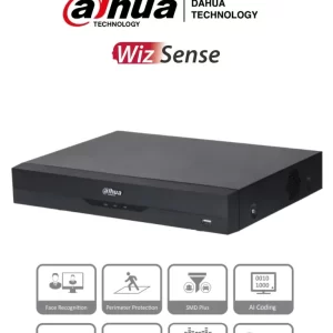 DAHUA XVR5116H-4KL-I3 DVR 16 CH 4k 8 MP WizS IA H.265+ 16 CH + 16 IP Hasta 32 CH IP 2 CH Rec Facial SDM+ Codif IA 1 Bahía DD Funciones IoT & POS