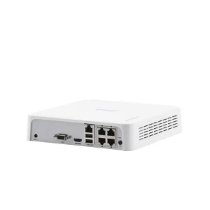 NVR 4 Megapixel (Compatibles con Cámaras AcuSense) / 4 Canales IP / 4 Puertos PoE+ / 1 Bahía de Disco Duro / Salida en Full HD