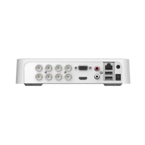 DVR 8H TurboHD + 2CH IP / 2mp (1080p) Lite / Acusense Lite/ Audio Bidireccional y Coaxitron / 1 Bahía de Disco Duro / H.265+ / Salida de Vídeo Full HD
