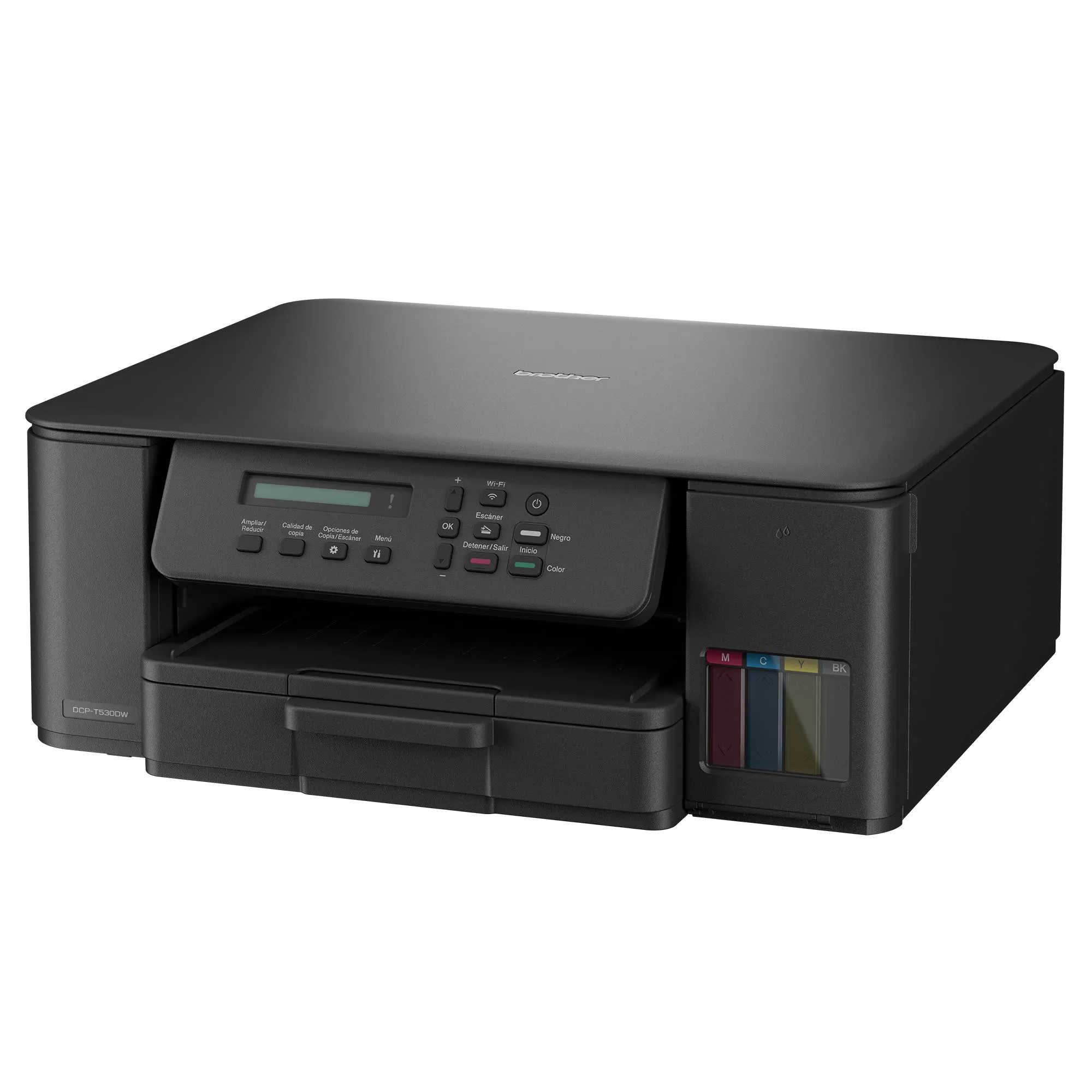Multifuncional Tinta Continua Brother DCPT530DW, impresión dúplex, 27 ppm negro/11 ppm color, USB 2.0, Wifi 2.4/5Ghz, cama plana color tamaño carta - Imagen 2