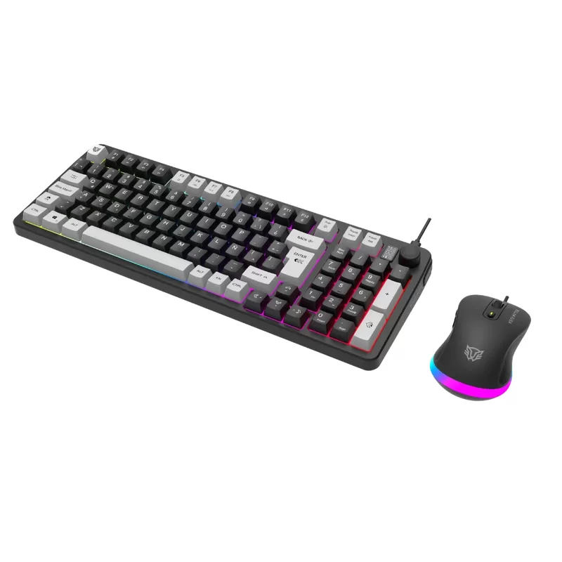 Kit Teclado y Mouse Squad Conquest MG515 Balam Rush Azender Series, Iluminacion RGB, Color Negro. AC-940443 - Imagen 4