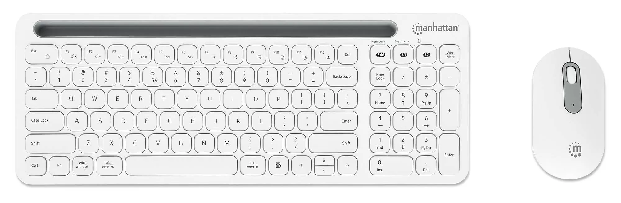 180580 Teclado yMouse Optico Inalambrico - Imagen 2