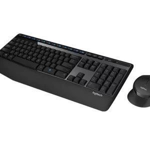Kit de Teclado y Mouse LOGITECH MK345 , Estándar, Negro, 10 m, 1000 DPI