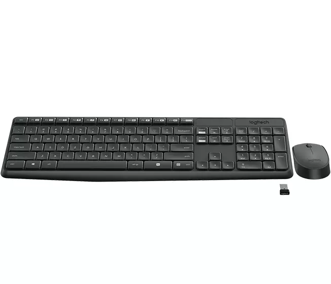 Kit de Teclado y Mouse LOGITECH , Negro, 10 m - Imagen 3
