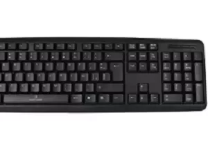 Kit Alámbrico USB Teclado y Mouse Antiderrames Color Negro | PERFECT CHOICE